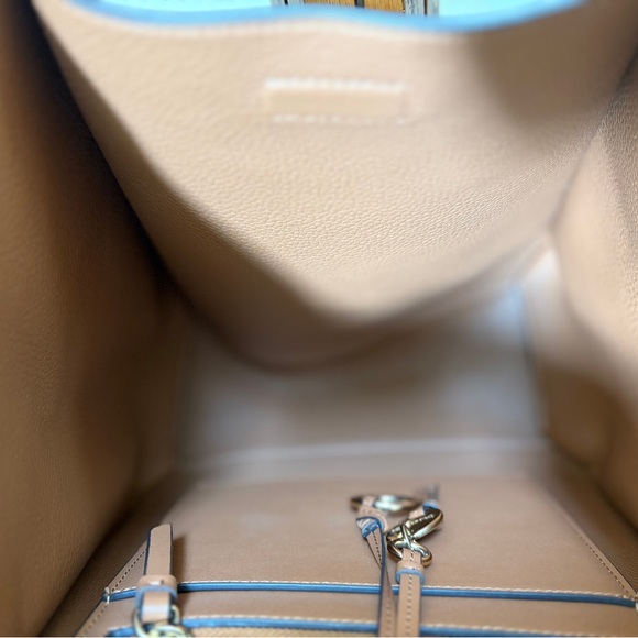 Calvin Klein Tan Leather Tote - Picture 9 of 10